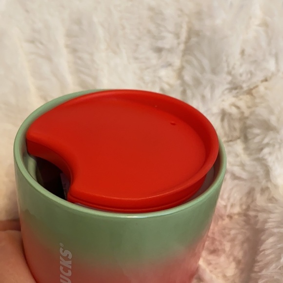 Starbucks ombre hot 8oz cup holiday 2020 Rare New candy Cane - Picture 3 of 10